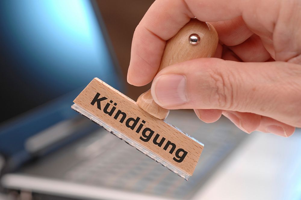 Kündigungsstempel